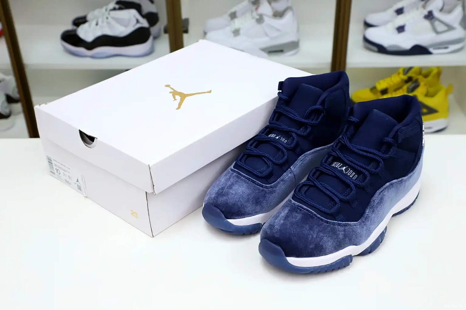 JORDAN 11 AIR NAVY MIDNIGHT RETRO Kimikick 0414